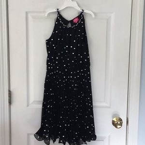 An adorable polka dot dress!